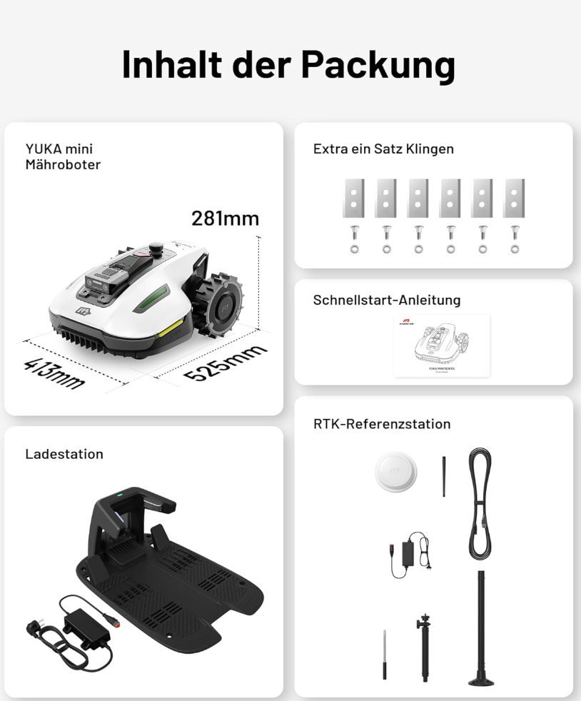 Roboter-Rasenmäher ohne Begrenzungskabel