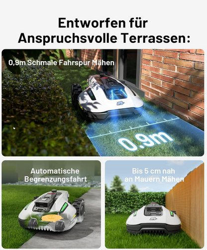 Roboter-Rasenmäher ohne Begrenzungskabel